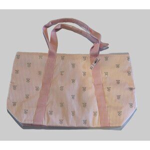 Victoria's Secret Heritage Stripe Black Friday Limited Edition Tote Bag Travel